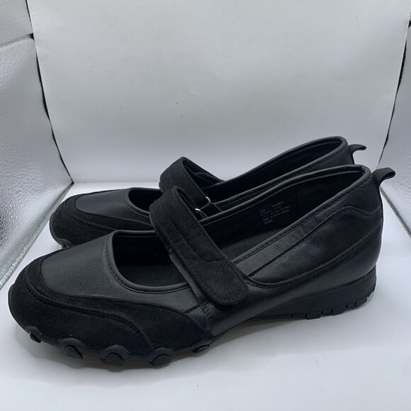 Comfortview Shoes - Comfortview Women's Mary Jane style flats comfort black Size 12Wide E8